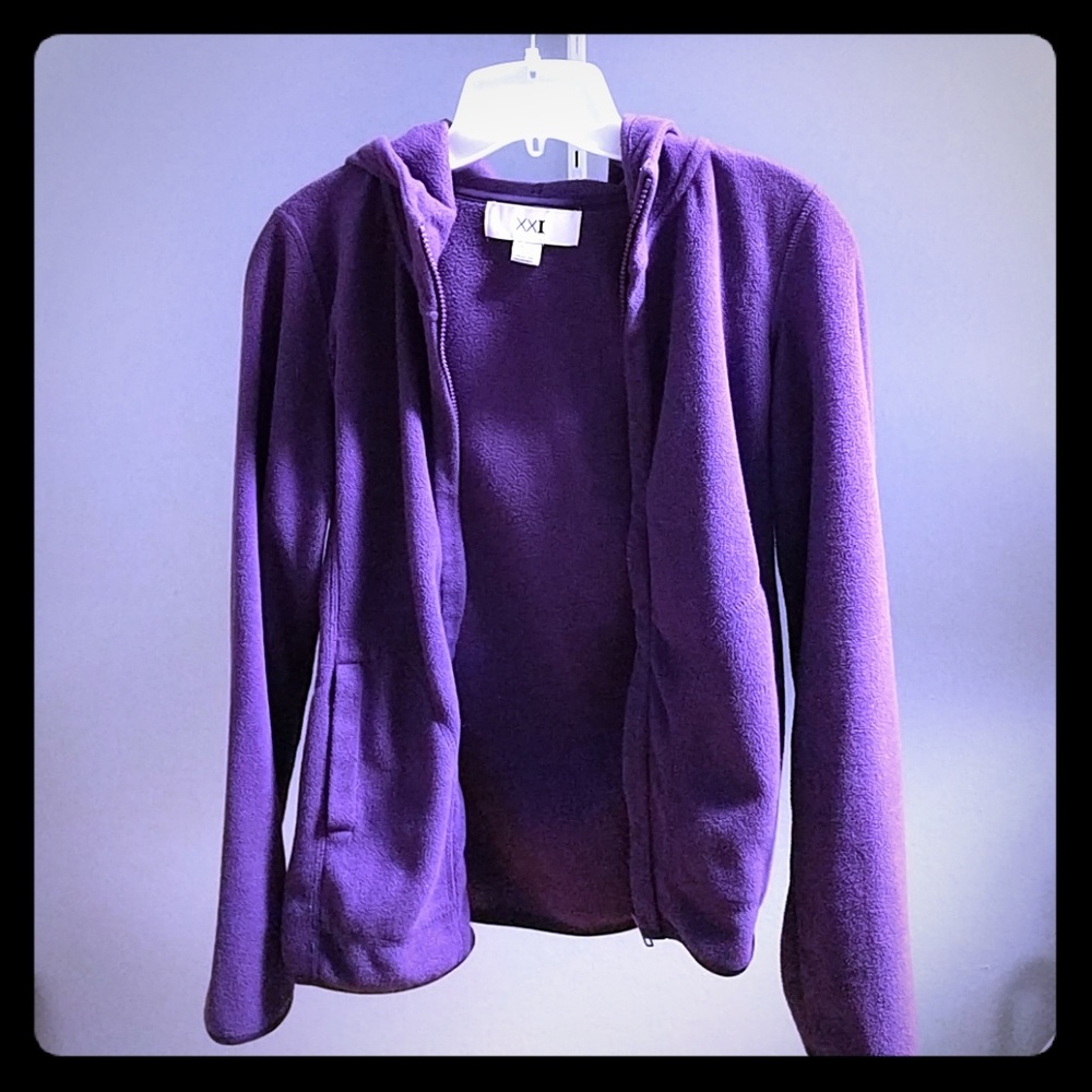 Fleece hoodie
